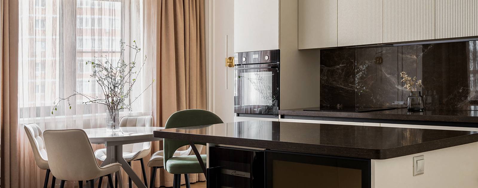 Кухня для проекта в ЖК «Тургенев» в Краснодаре