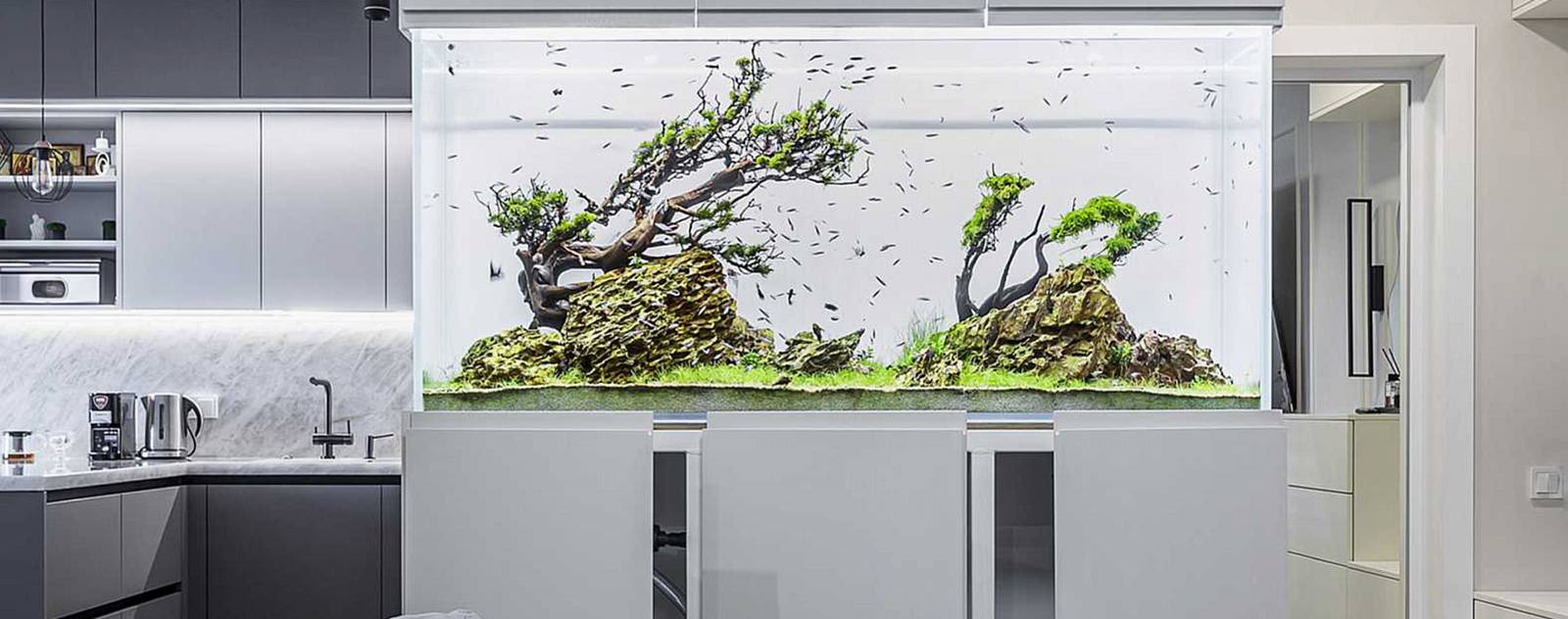 Открытый интерьер стильной московской квартиры